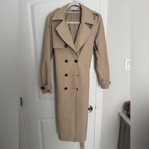 The drop trench coat